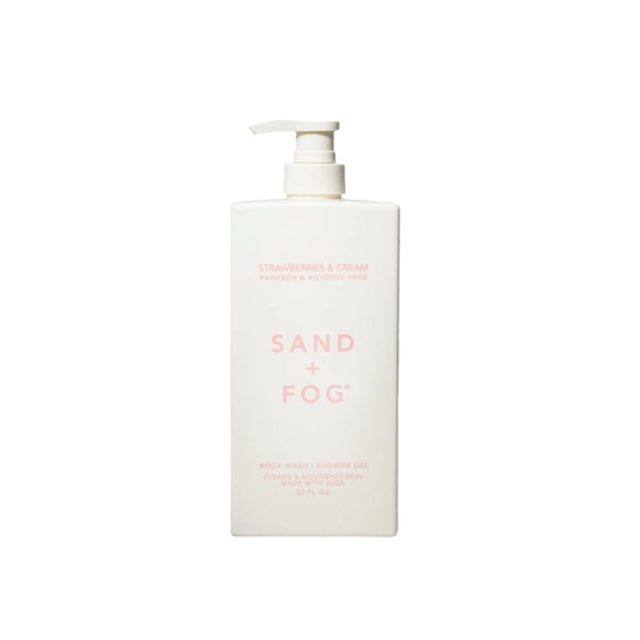 SAND + FOG Strawberries & Cream Body Wash | Shower Gel - Picture 1 of 1